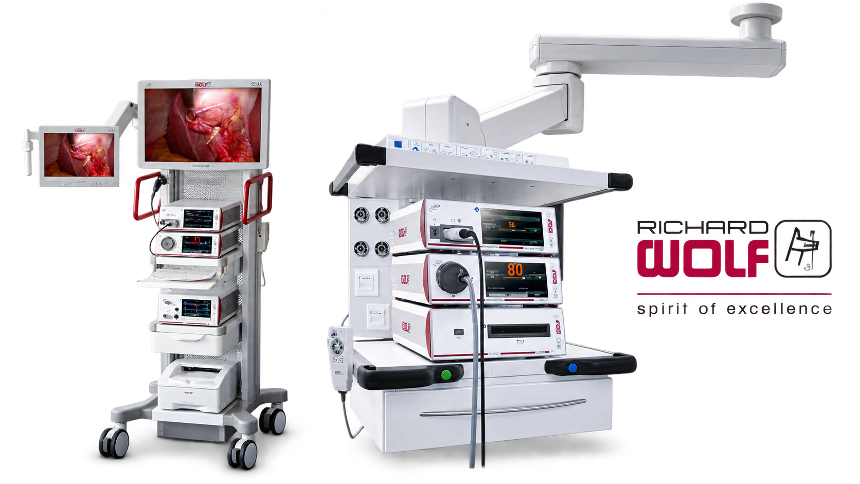 Richard Wolf endoscopy and surgical systems projecting forward with realistic depth